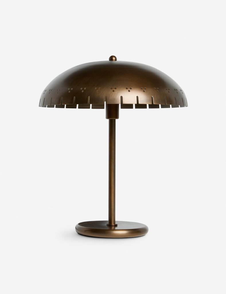 Lulu and Georgia night lamp with modern sculptural design